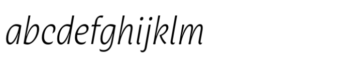 Huai Extra Light Italic FONT