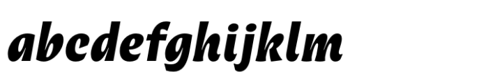 Huai Thai Black Italic FONT