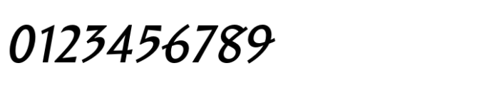 Huai Thai Italic Font OTHER CHARS