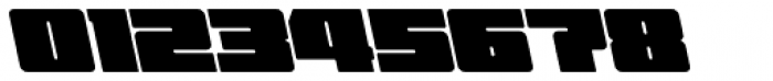 Hubba Black Op Oblique Font OTHER CHARS