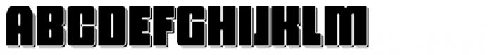 Hubba Shadow Semi Bold Font UPPERCASE