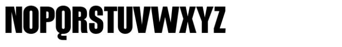 Hubiron Extra Bold Font UPPERCASE