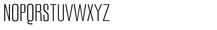 Hubiron Extra Light Font UPPERCASE