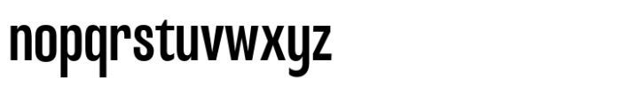 Hubiron Medium Font LOWERCASE