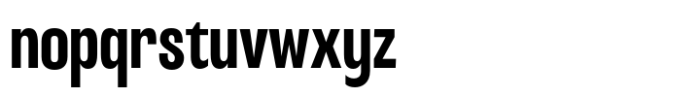 Hubiron Semi Bold Font LOWERCASE