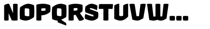 Hubsch Black Font UPPERCASE