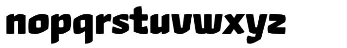 Hubsch Black Font LOWERCASE