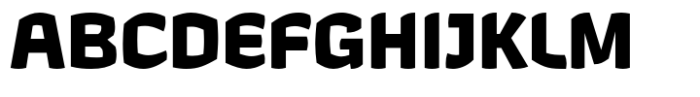 Hubsch Extra Bold Font UPPERCASE
