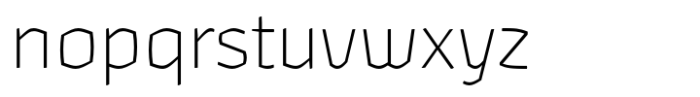Hubsch Light Font LOWERCASE