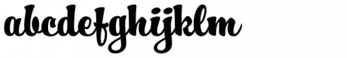 Hucklebuck JF Font LOWERCASE