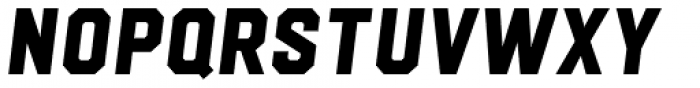 Hudson NY Pro Bold italic Font LOWERCASE