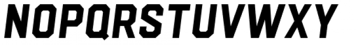 Hudson NY Pro Semi Bold Italic Font UPPERCASE