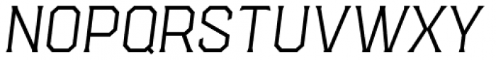 Hudson NY Pro Serif Thin Italic Font UPPERCASE