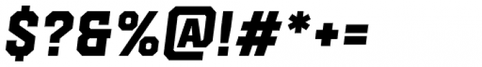 Hudson NY Pro Slab Bold Italic Font OTHER CHARS