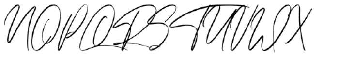 Hudzaifah Regular Font UPPERCASE