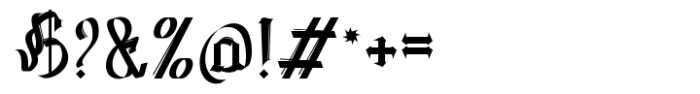 Huffles Font OTHER CHARS