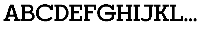 Hugells Bold Font UPPERCASE