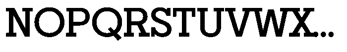 Hugells Bold Font UPPERCASE