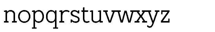 Hugells Regular Font LOWERCASE