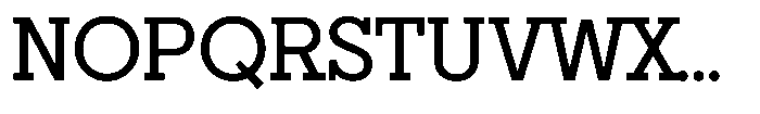 Hugells Semi Bold Font UPPERCASE
