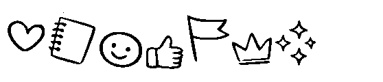 Huggie Type Stickers Font OTHER CHARS