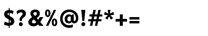 Hughman Black Font OTHER CHARS