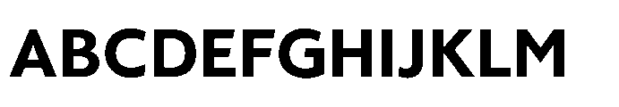 Hughman Black Font UPPERCASE