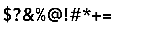Hughman Bold Font OTHER CHARS