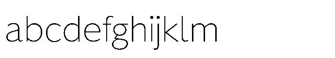 Hughman Extra Light FONT