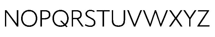 Hughman Light Font UPPERCASE