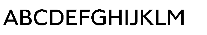 Hughman Medium Font UPPERCASE