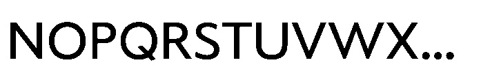Hughman Medium Font UPPERCASE
