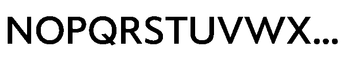 Hughman Semi Bold Font UPPERCASE