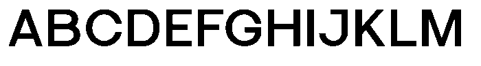 Hugos Regular Font UPPERCASE