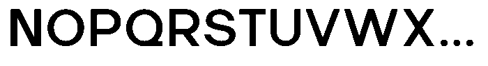 Hugos Regular Font UPPERCASE