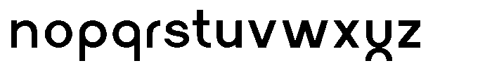 Hugos Regular Font LOWERCASE