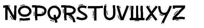 Huiying Font UPPERCASE