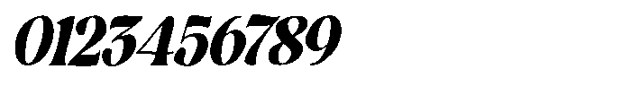 Hukela Display Condensed Oblique Font OTHER CHARS