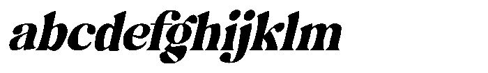 Hukela Display Condensed Oblique FONT