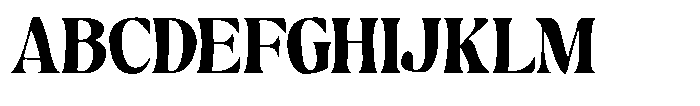 Hukela Display Condensed Font UPPERCASE