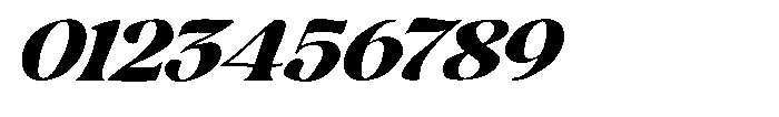 Hukela Display Expanded Italic Font OTHER CHARS