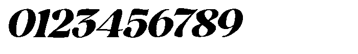 Hukela Display Expanded Oblique Narrow Font OTHER CHARS