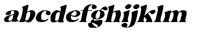 Hukela Display Expanded Oblique Narrow FONT