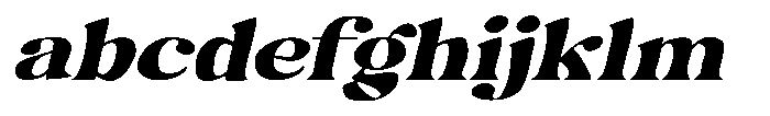 Hukela Display Expanded Oblique FONT