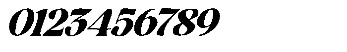 Hukela Display Italic Font OTHER CHARS