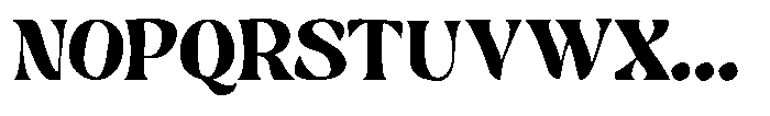 Hukela Display Narrow Font UPPERCASE