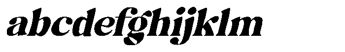 Hukela Display Oblique Narrow FONT