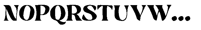 Hukela Display Regular Font UPPERCASE