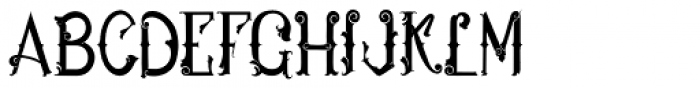 Hukiran Regular Font UPPERCASE