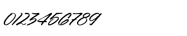 Hulatin Italic Font OTHER CHARS